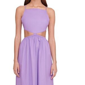 STAUD NWT Myla cutout maxi dress